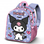 Mochila 3D Elite Kuromi Rebel