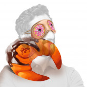 Cuscino per il Collo e Maschera per Dormire Oh My Pop! Croissant